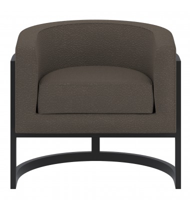  Worldwide -ZHURI-ACCENT CHAIR-CHARCOAL - (403-120CH)