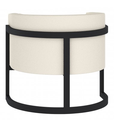  Worldwide -ZHURI-ACCENT CHAIR-IVORY - (403-120IV)