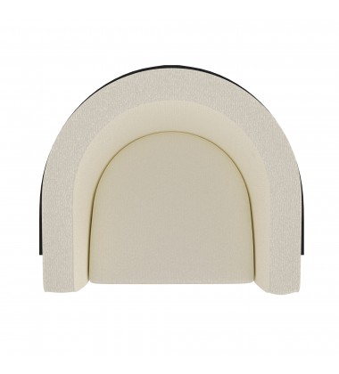  Worldwide -ZHURI-ACCENT CHAIR-IVORY - (403-120IV)