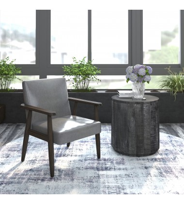 Worldwide -WILDER-ACCENT CHAIR-GREY - (403-589GY)  Worldwide -WILDER-ACCENT CHAIR-GREY - (403-589GY)