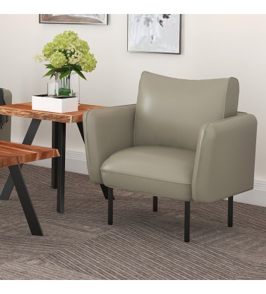 Worldwide -RYKER-ACCENT CHAIR-GREY_BEIGE - (403-590GB)  Worldwide -RYKER-ACCENT CHAIR-GREY_BEIGE - (403-590GB)