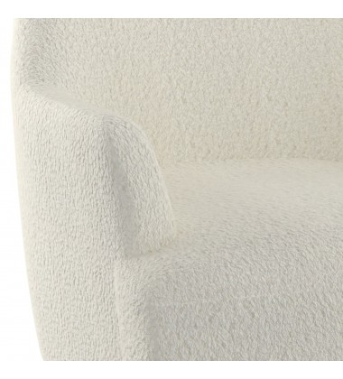  Worldwide -ZOEY-ACCENT CHAIR-CREAM - (403-675CM)