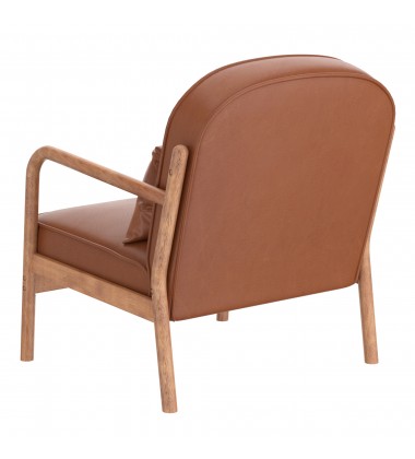  Worldwide -FANI-ACCENT CHAIR PU-SADDLE - (403-926SD)