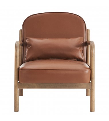  Worldwide -FANI-ACCENT CHAIR PU-SADDLE - (403-926SD)