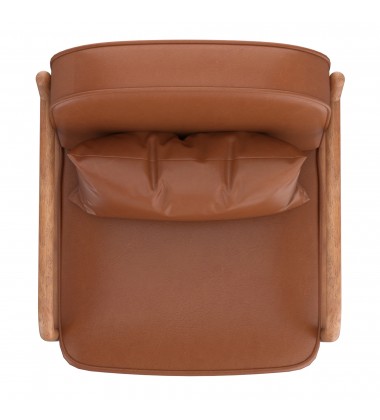  Worldwide -FANI-ACCENT CHAIR PU-SADDLE - (403-926SD)