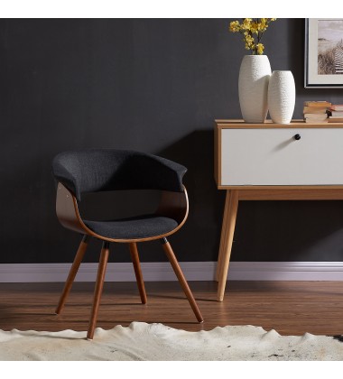 Worldwide -HOLT-ACCENT CHAIR-FABRIC CHARCOAL - (403-981CH)  Worldwide -HOLT-ACCENT CHAIR-FABRIC CHARCOAL - (403-981CH)