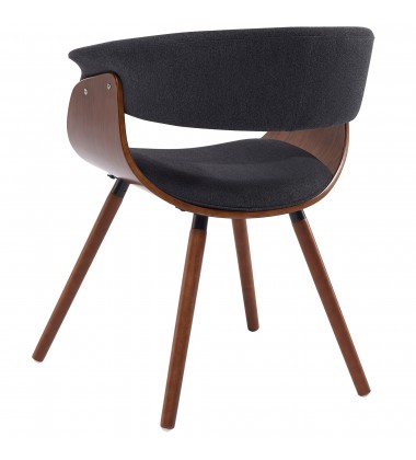 Worldwide -HOLT-ACCENT CHAIR-FABRIC CHARCOAL - (403-981CH)  Worldwide -HOLT-ACCENT CHAIR-FABRIC CHARCOAL - (403-981CH)