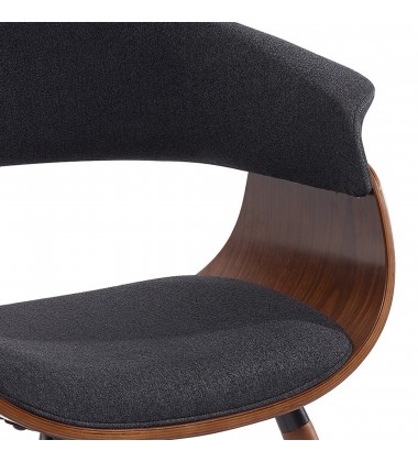 Worldwide -HOLT-ACCENT CHAIR-FABRIC CHARCOAL - (403-981CH)  Worldwide -HOLT-ACCENT CHAIR-FABRIC CHARCOAL - (403-981CH)