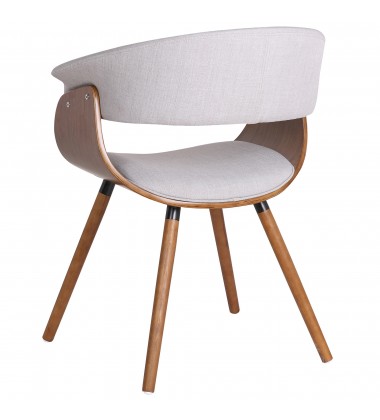 Worldwide -HOLT-ACCENT CHAIR-FABRIC GREY - (403-981GY)  Worldwide -HOLT-ACCENT CHAIR-FABRIC GREY - (403-981GY)