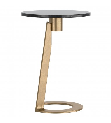  Worldwide-ROUND ACCENT TABLE-(501-112BK)