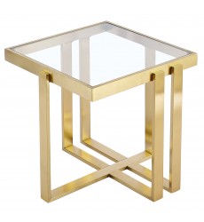  Worldwide -PAXTON-ACCENT TABLE-GOLD - (501-167GL)