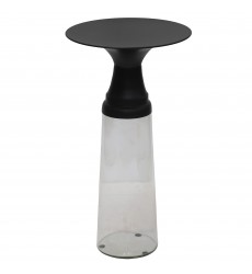  Worldwide -INDIGO-ACCENT TABLE-CLEAR - (501-308CL)