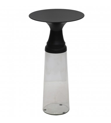  Worldwide -INDIGO-ACCENT TABLE-CLEAR - (501-308CL)