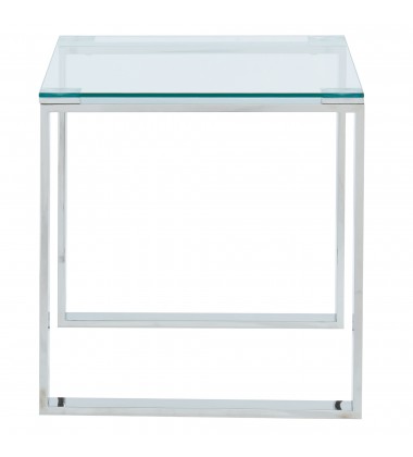  Worldwide -ZEVON-ACCENT TABLE-SILVER - (501-408CH)