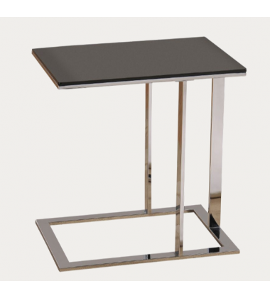  Worldwide -MOD-ACCENT TABLE-CHROME/BLACK - (501-410)