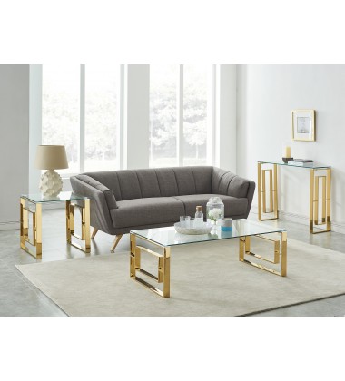  Worldwide -EROS-ACCENT TABLE-GOLD - (501-482GL)