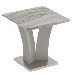  Worldwide -NAPOLI-ACCENT TABLE-GREY - (501-545GY)