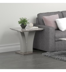  Worldwide -NAPOLI-ACCENT TABLE-GREY - (501-545GY)