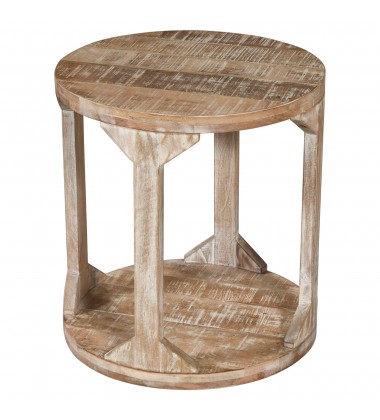  Worldwide -AVNI-ACCENT TABLE-DISTRESSED NATURAL - (501-619NT)