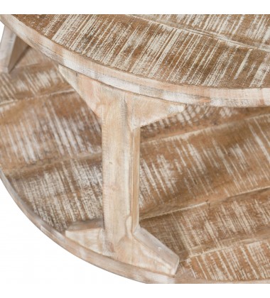  Worldwide -AVNI-ACCENT TABLE-DISTRESSED NATURAL - (501-619NT)