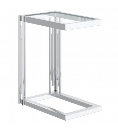  Worldwide -ESTREL-ACCENT TABLE SMALL-SILVER - (501-630CH_S)