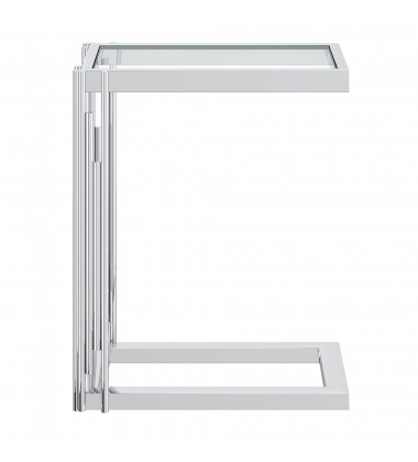  Worldwide -ESTREL-ACCENT TABLE SMALL-SILVER - (501-630CH_S)