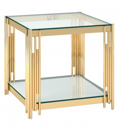  Worldwide -ESTREL-ACCENT TABLE LARGE-GOLD - (501-630GL_L)