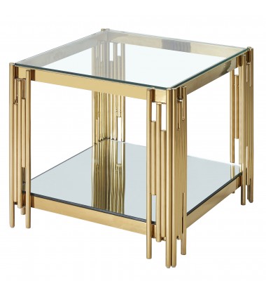  Worldwide -ESTREL-ACCENT TABLE LARGE-GOLD - (501-630GL_L)