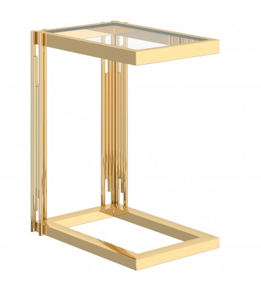  Worldwide -ESTREL-ACCENT TABLE SMALL-GOLD - (501-630GL_S)