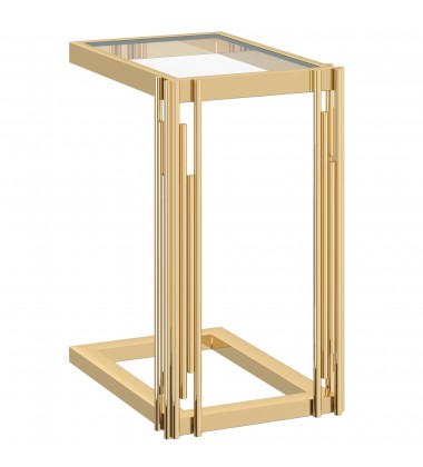  Worldwide -ESTREL-ACCENT TABLE SMALL-GOLD - (501-630GL_S)