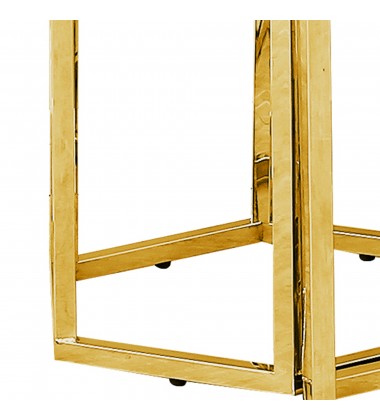 Worldwide -FLEUR-ACCENT TABLE-GOLD - (501-635GL) Worldwide -FLEUR-ACCENT TABLE-GOLD - (501-635GL)