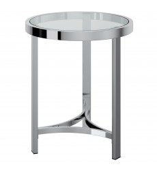  Worldwide -STRATA-ACCENT TABLE-CHROME - (501-746)