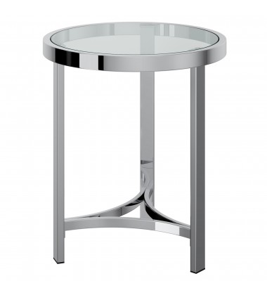 Worldwide -STRATA-ACCENT TABLE-CHROME - (501-746) Worldwide -STRATA-ACCENT TABLE-CHROME - (501-746)