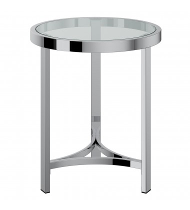 Worldwide -STRATA-ACCENT TABLE-CHROME - (501-746) Worldwide -STRATA-ACCENT TABLE-CHROME - (501-746)