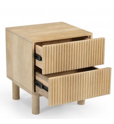  Worldwide-2 DRAWER ACCENT TABLE-(501-751DR_NAT)