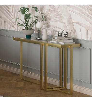 Worldwide -PAXTON-CONSOLE TABLE-GOLD - (502-167GL)  Worldwide -PAXTON-CONSOLE TABLE-GOLD - (502-167GL)