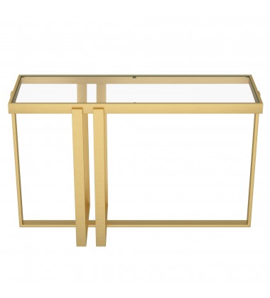 Worldwide -PAXTON-CONSOLE TABLE-GOLD - (502-167GL)  Worldwide -PAXTON-CONSOLE TABLE-GOLD - (502-167GL)