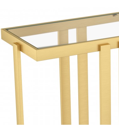 Worldwide -PAXTON-CONSOLE TABLE-GOLD - (502-167GL)  Worldwide -PAXTON-CONSOLE TABLE-GOLD - (502-167GL)