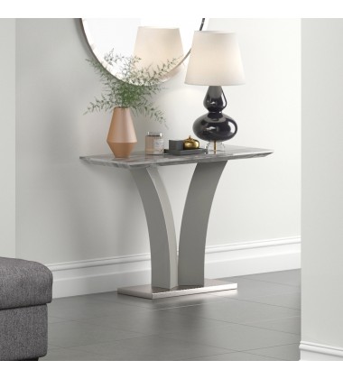  Worldwide -NAPOLI-CONSOLE TABLE-GREY - (502-545GY)