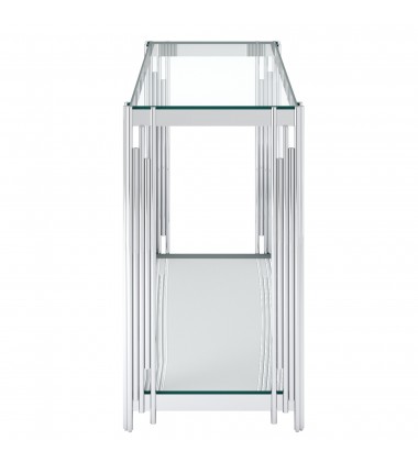  Worldwide -ESTREL-CONSOLE TABLE-SILVER - (502-630CH)