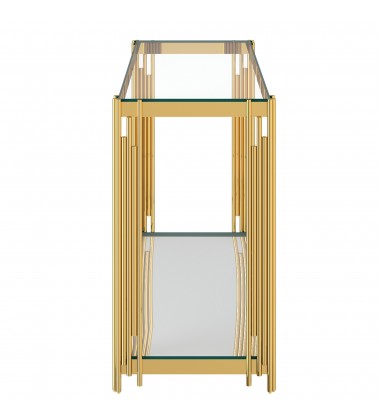  Worldwide -ESTREL-CONSOLE TABLE-GOLD - (502-630GL)