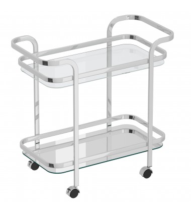  Worldwide -2-TIER BAR CART-(556-218CH)