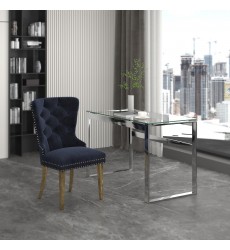  Worldwide -ZEVON-DESK-SILVER - (801-408CH)