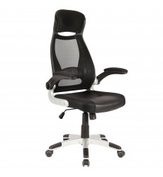  Worldwide -FIGO-OFFICE CHAIR-BLACK - (802-840BK)
